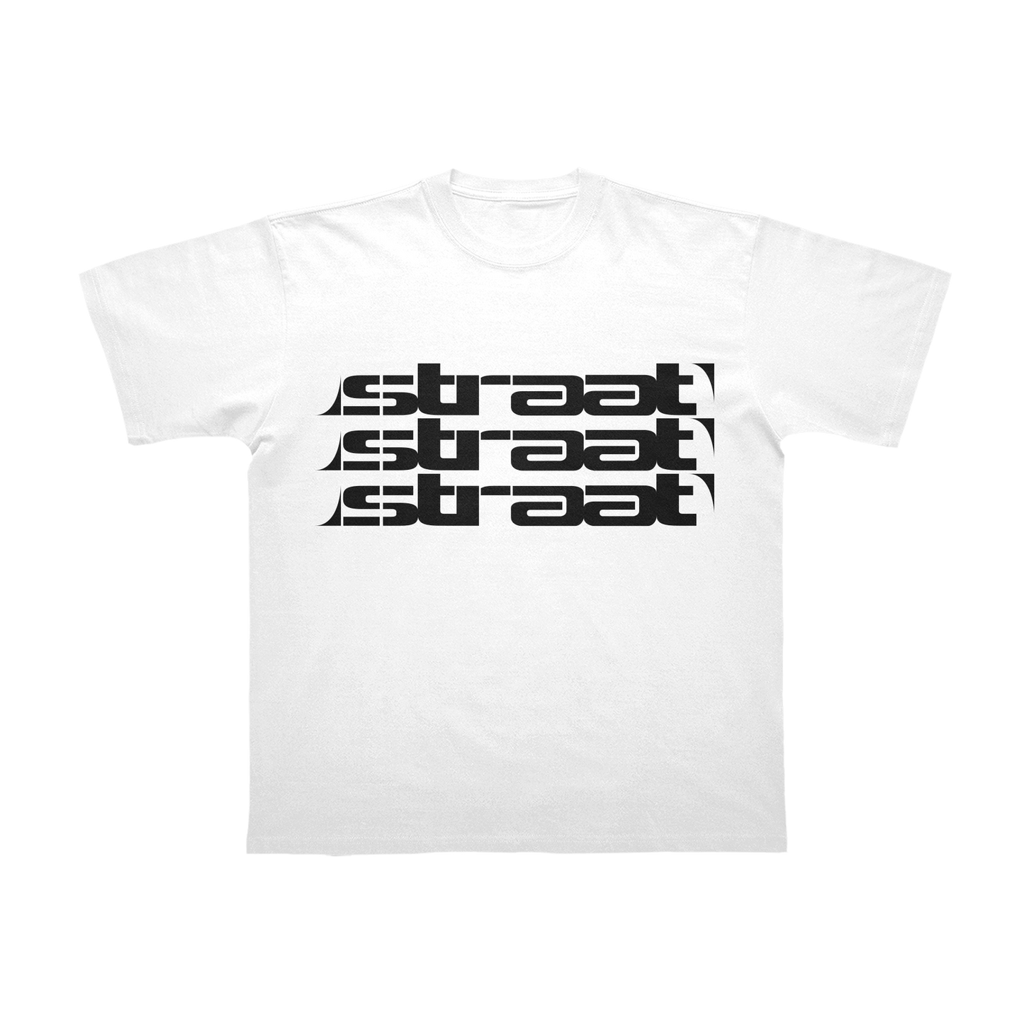 T-SHIRT STRAAT3X BLANC